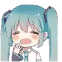 DJHatsuneMikuYawn Discord Emoji