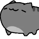 BlackWhiteNoddingBugCat