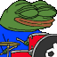Pepe Drums Discord Emoji