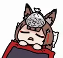Amagi_Sick_Sleeping