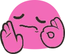 pinkblobjustright