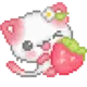 Strawberry Cat Discord Emoji