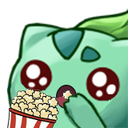001BulbaPopcorn Discord emoji