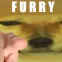 Furry FURRY Discord Emoji