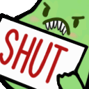 shutupsignbean