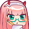 ZeroTwoInteresting Discord Emoji