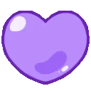 BinHeartPurple