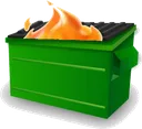trashgarbagedumpsterfire