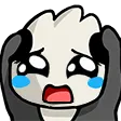 Panda_Cry_Sad Discord Emoji