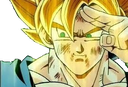 GokuBye Discord emoji