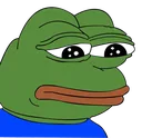 Sad Pepe sadpepe Discord Emoji