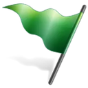 flag_green2 Discord sticker | [CTF😜]AllStars&Friends