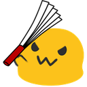blob_hitangry Discord emoji
