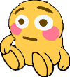 flushedsit Discord emoji