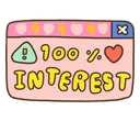 100interest