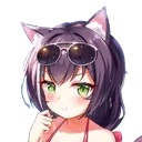 nh_kyaru_think Discord Emoji