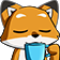 AE_FoxSippingCoffee Discord emoji