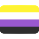 nonbinary Discord sticker - r/CerebralPalsy 🌐