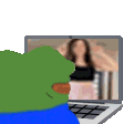 Pepe Hide pepeHide Discord Emoji