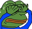 Pepe Scared PepeScared Discord Emoji