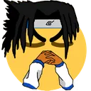 Sasuke Think Discord Emoji