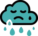 cloud_blue_rainy Discord Emoji
