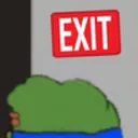 Pepe Exit PepeExit Discord Emoji