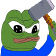 peepoban Discord sticker from ♥гẸúϻẸƤӹ♥