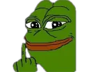 Pepe Middle Finger Discord Emoji