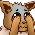 AE_EeveeScared Discord emoji