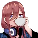 Miku Sip Discord Emoji