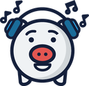 piggy_music Discord emoji