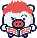 piggy_read Discord emoji