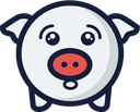 piggy_puppy_eyes Discord emoji