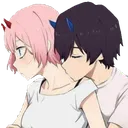 Zero Two Love zerotwolove Discord Emoji