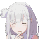 emilialaughing Discord Emoji