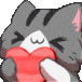 Cat Heart catheart Discord Emoji