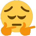 pensiveFingerguns