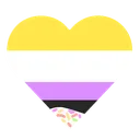 NonbinaryPrideHeart