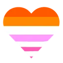 LesbianPrideHeart