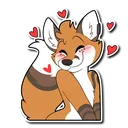 Foxy Love Discord Emoji