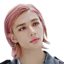 hyunjinPinkhair