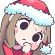 GirlSantaHuhWhat Discord emoji