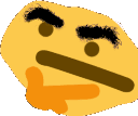MightGuyThinkingFace Discord Emoji