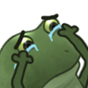 FrogeDevastated Discord emoji