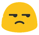 Annoyed Blob Discord Emoji