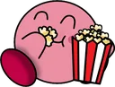 Kirby Popcorn KirbyPopcorn Discord Emoji