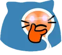 Cat Think Discord Emoji