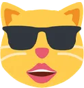 catsunglasseskiss
