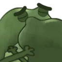 FrogeHugging Discord Emoji